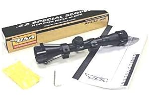 BSA GUNS BSA Special 4x32 WR Air Rifle Scope ready to mount, 4 times magnification, 32mm lens and two 11mm (3/8”) dovetail mounts already fitted. Includes Allen key, cleaning cloth & lens caps