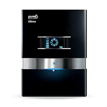 HUL Pureit Ultima Mineral RO + UV + MF 7 stage Table top / wall mountable Black 10 litres Water Purifier