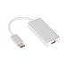 Produktbild Peanutaod USB Typ C Adapter USB Typ C auf Mini DisplayPort/Mini DP Adapterkabel mit Aluminiumgehäuse für Apple New MacBook