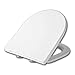 Produktbild WOLTU WS2873 Toilettendeckel WC Deckel Sitz Absenkautomatik, Duroplast, Fast Fix/Schnellbefestigung, Softclose Scharnier, Antibakteriell