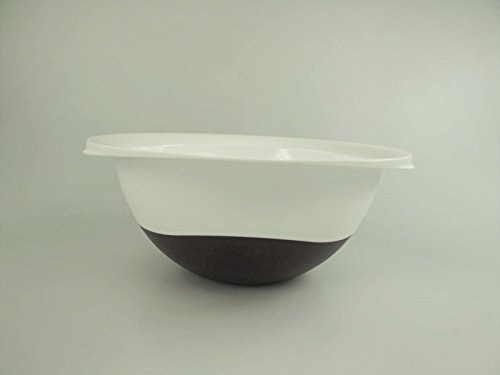 TUPPERWARE Rührschüssel Saturn 3,0 L lila Gummiboden Rühr Schüssel - 7