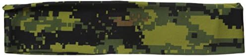 Violet Love Women's Label Premium Performance Headband, Navigator Green/Black Digital Camouflage, One Size