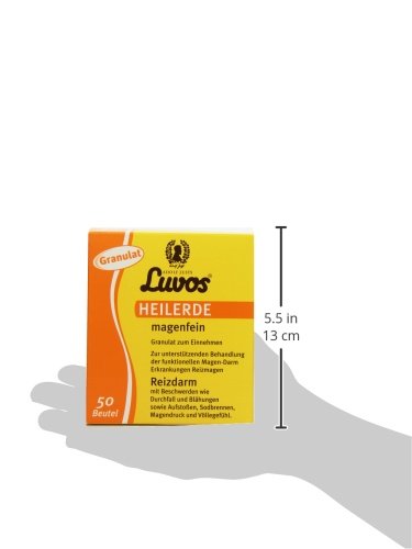 Luvos Heilerde Magenfein Granulat 50 Beutel, 6.5 g, 1er Pack (1 x 390 g) - 6