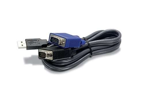 Preisvergleich Produktbild Trendnet 2.8m USB / VGA KVM