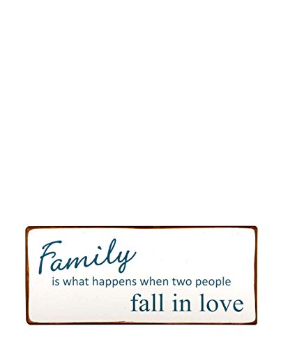 Preisvergleich Produktbild Metalskilt Family is what