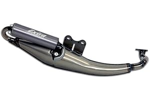 GIANNELLI MARMITTA SCOOTER EXTRAV2 MBK NITRO 50'97/01 YAMAHA AEROX '95/11 50 OMOLOGATA CEE E13 0221 SILENZIATORE ALLUMINIO ANODIZZATO