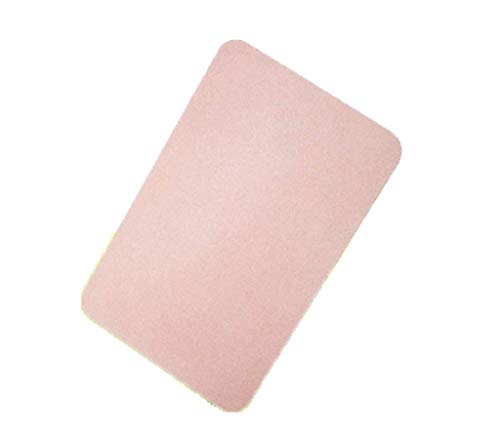 Preisvergleich Produktbild Phcom Badezimmermatte - Badezimmer Kieselgur Bodenmatte / Wasseraufnahme Fußauflage / rutschfeste Matte / Duschmatte, Gesundheits- und Umweltschutz / Leicht zu reinigen, Green_45x 35cm,Pink.