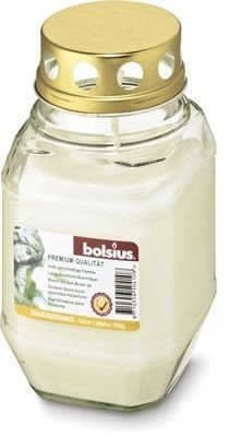 6 Laternengläser mit Deckel, transparent