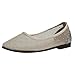 Produktbild ZEELIY Damen Fache Schuhe Sommer LHWY Frauen Atmungsaktiv Low Heels Basic Outdoorschuhe Hollow Business Casual Schuhe(36,Silber)