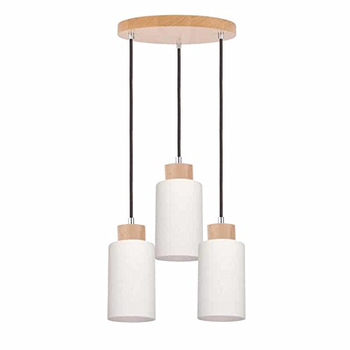 Preisvergleich Produktbild d-lights – Hängelampe Fiama, Farbe: Buche / anthrazit