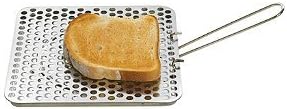 Swan household ® - Stainless Steel Camping Toaster/toasting Rack - 20x20cm - Sits Over Your Camping Stove