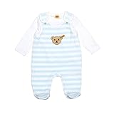 Steiff Unisex Baby 0002855 Strampler & T-Shirt 1/1 Arm Crew Neck Long Sleeve Clothing Set