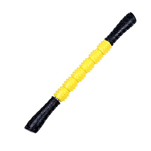 iRegro Massage Stick, Muskel Roller Stick, Massageroller für Bein Krämpfe Deep Tissue Massage und Physikalische Therapie – Kalb Hip Oberschenkel Beine Rückenschmerzen Erleichterung – Einfacher Als myofaszialer Release & Trigger Point Massagegerät
