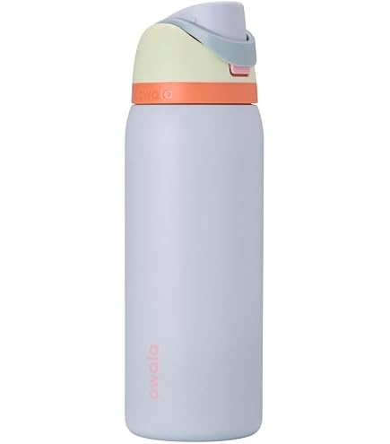 Set Di 6 Cannucce Di Ricambio In Acciaio Inox Per Bottiglia Owala 24oz/32oz + 2 Spazzole Pulenti - Riutilizzabili, Alte 21 Cm