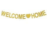 Andgo WELCOME HOME Banner for Home Decoration Family Party Supplies Photo Booth Props