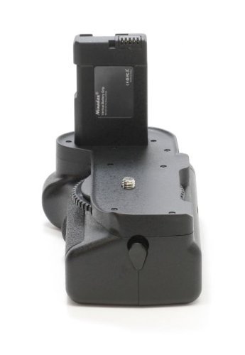 Minadax poign  e d alimentation professionnelle de grande qualit   pour nikon d5100 avec d  clencheur grand format pour 2 x eN-eL14 batterie 1 x t  l  commande infrarouge