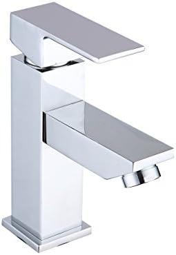 DP Bath Arce - Single lever basin mixer tap, silver