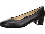 Schuhspitze: rund ARA 12-16601-09 Vicenza Damen klassischer Pumps aus Glattleder Lederausstattung, Groesse 40, schwarz