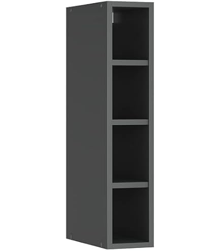 Eddy-Armadietto Pensile Moderno Da Cucina, Colore: Bianco Opaco, Legno