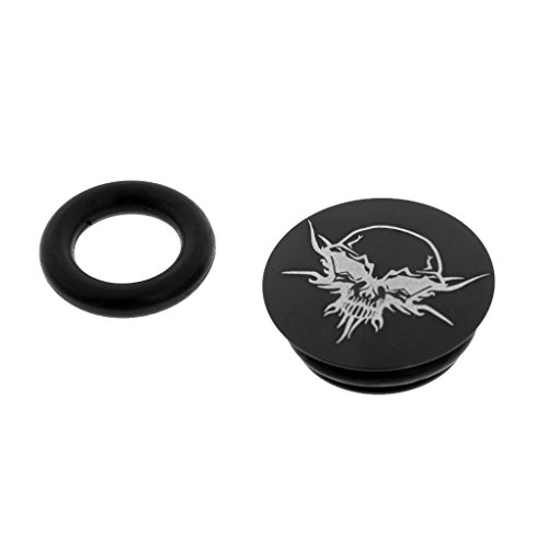 MagiDeal Bicyclette Capuchon de Manivelle Crank Cap en Alliage pour Vélo Pédalier Couvercle Fixation Boulon Anti Poussière