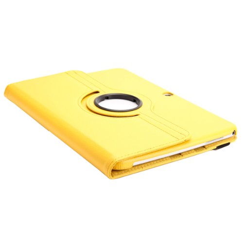 SVS 3in1 SET Tab S 10.5 360° Schutzhülle + Folie + Pen Samsung Galaxy Tab S SM-T800 / T801 / T805 Tasche Etui (Gelb) - 5