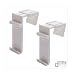 Produktbild ourdeco® Zubehör und Ersatzteile/Ersatzklemmträger für Duo-Rollo, Doppel-Rollo, Mini-Rollo, 2 Stück