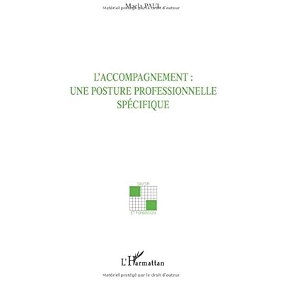 L'accompagnement : une posture professionnelle spécifique L'accompagnement : une posture professionnelle spécifique