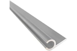 Campervan Motorhome Caravan Awning Anodized Aluminium Rail C Channel 47cm Strip from Keder Uk