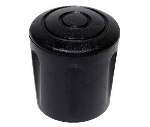 Preisvergleich Produktbild ajile Fusskappe Rohrkappe aus Verstärktem Vulkanisiertem Gummi SCHWARZ für Tisch- Stuhlfüsse Möbelfüsse mit 22 mm Durchmesser - 16 Stücke – EVS122x16-FBA