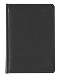 Wochenplaner Tucson schwarz 2020 - Bürokalender A5 - Cheftimer - 1 Woche 2 Seiten - 128 Seiten - Tucson-Einband - Terminplaner - Notizbuch by
