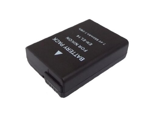 7 40V Compatible Batterie pour Nikon D3100  D3200  D5100  passt pour EN-EL14  EN-EL14e