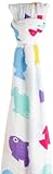 Cuski Great Swan Doodle Multi-Use Beautiful Bamboo Muslin (Extra Large, Lucky Fish Design)