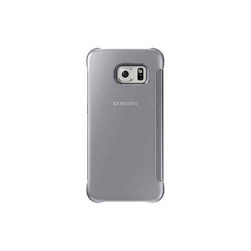 Samsung Clear View Cover - Funda para Samsung Galaxy S6 edge color plata reviews Samsung Clear View Cover - Funda para Samsung Galaxy S6 edge color plata