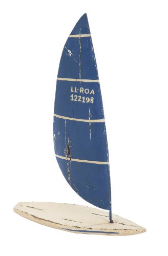 Preisvergleich Produktbild mare-me Surfbrett weiß mit blauem Segel