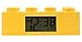 Price comparison product image LEGO 9002144 Yellow Brick Kids Light Up Alarm Clock | yelow | plastic | 2.75 inches tall | LCD display | boy girl | official