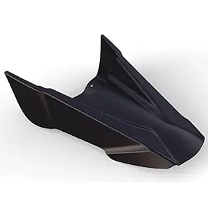Saiga Parts Off Road Fender Beak Mudguard for Bajaj Dominar 400/250 (Gloss Black)