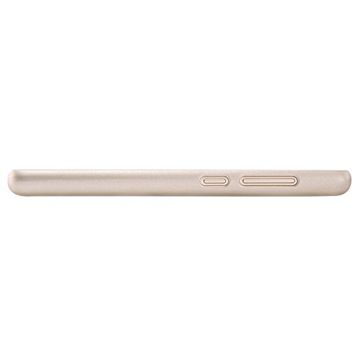 Nillkin Frosted Shield - Carcasa Trasera Protectora y Antideslizante   Film de Pantalla para Xiaomi Redmi 3 Pro   3s - Dorado