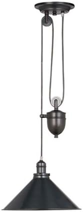 Elstead Lighting - Provence Rise and Fall - Ceiling Pendant Light - Bronze