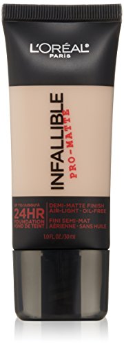 L'Oreal Paris Cosmetics Infallible Pro-Matte Foundation Makeup - Classic Ivory