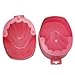 2 Pcs Unbeatable Offer Pink Soak Bowl Nail Art Tips Soak Bowl Remover Polish Hand Wash Manicure Tray New