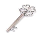 Schlüssel Kleeblatt Gastgeschenk Hochzeit Schlüssel Kleeblatt Glücksbringer Geburtstag Hochzeit (10 Stück)