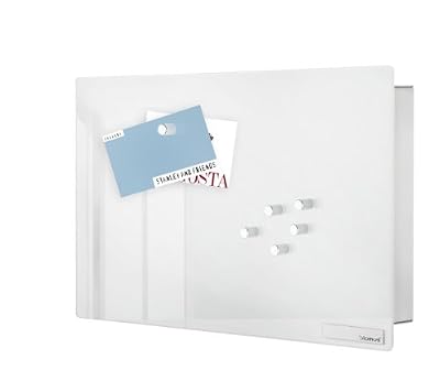 Blomus - VELIO - Armoire à clés / tableau magnétique en verre blanc - 65363