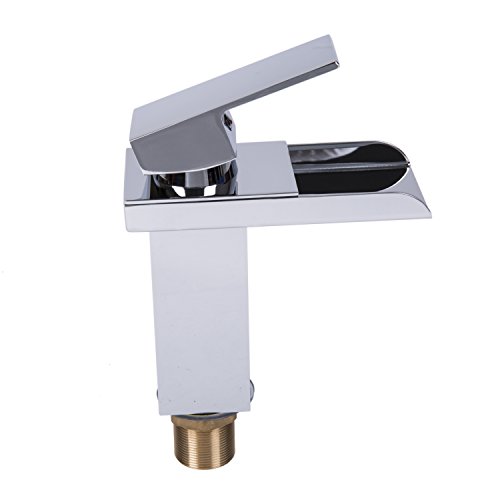 Einhand Mischbatterie Bad Wasserhahn Armatur für Küche Waschbecken - 6