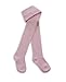 Baby Tights Plain Knitted Cotton Rich Newborn Pink