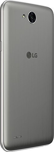 LG X Power2 Smartphone 5.5'' HD, Batteria da 4500 mAh, Ricarica Rapida, Fotocamera 13 MP+5 MP Grandangolare con Flash, Octa-Core, Shiny Titan [Italia]