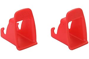ISKIP Installation Guides for Connecting ISOFIX, Baby Chair ISOFIX Connector Guide, Suitable for ISOFIX Hidden between the Cushion Interior (Red)