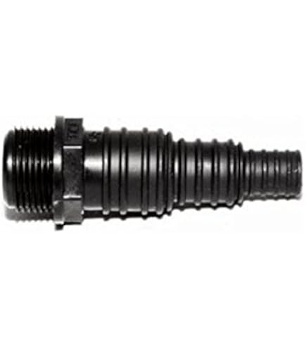 Hosetail 3/4 BSP maschio a 20mm backnut e rondella
