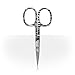 Nail Technician Scissors Stainless Steel Zebra Print Professonal Manicure Curved Scissors