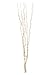 Premier Housewares White Colour Twigs with 80 Lights, 120 cm