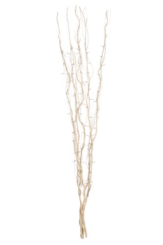 Premier Housewares White Colour Twigs with 80 Lights, 120 cm